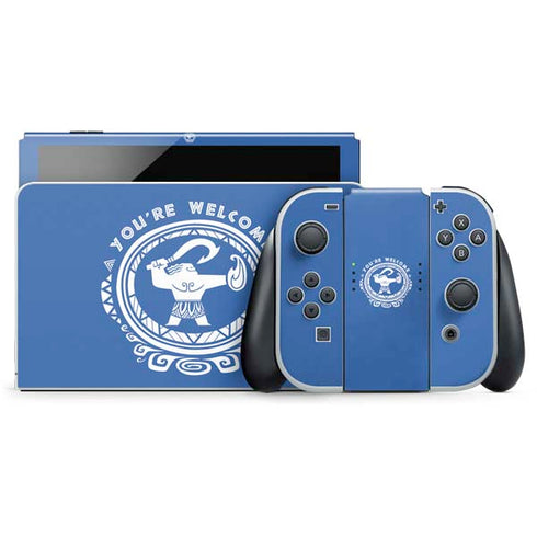 Disney Princess Moana Youre Welcome Nintendo Switch OLED (2021) Skin